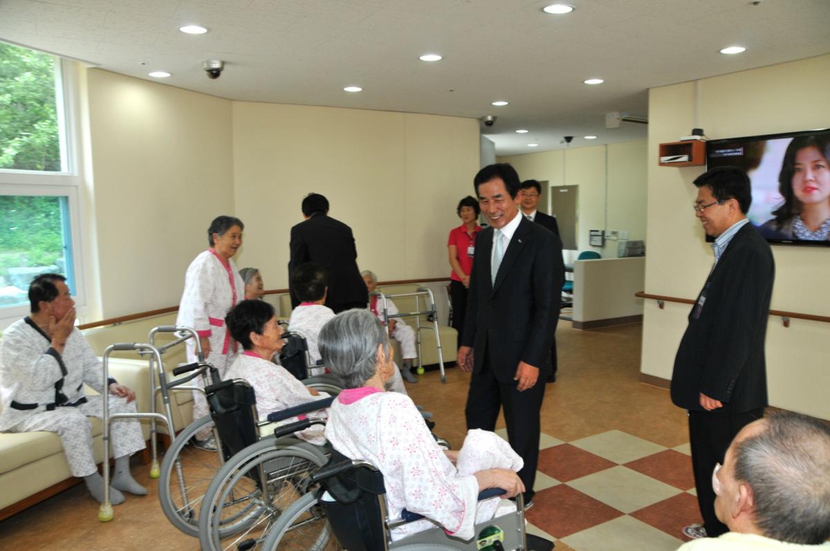 합천원폭,군립요양원 비서관 방문
