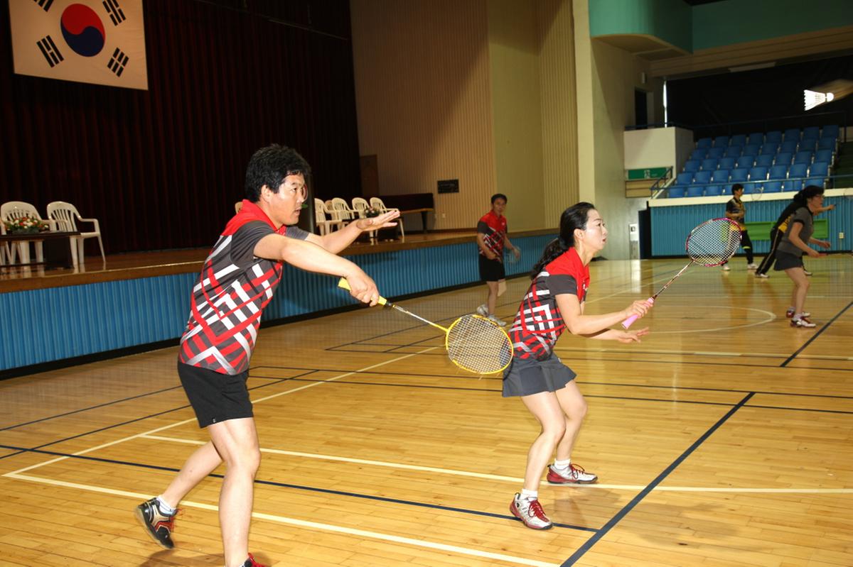 군수기 배드민턴대회
