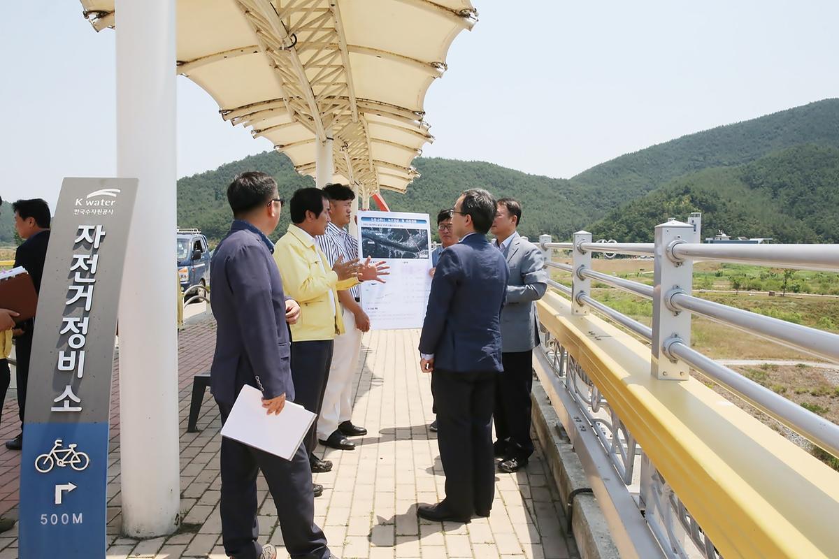 합천보부산지방국토관리청장방문