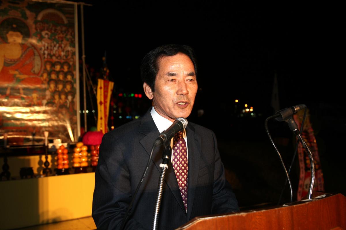 부처님오신날 봉축탑 점등식