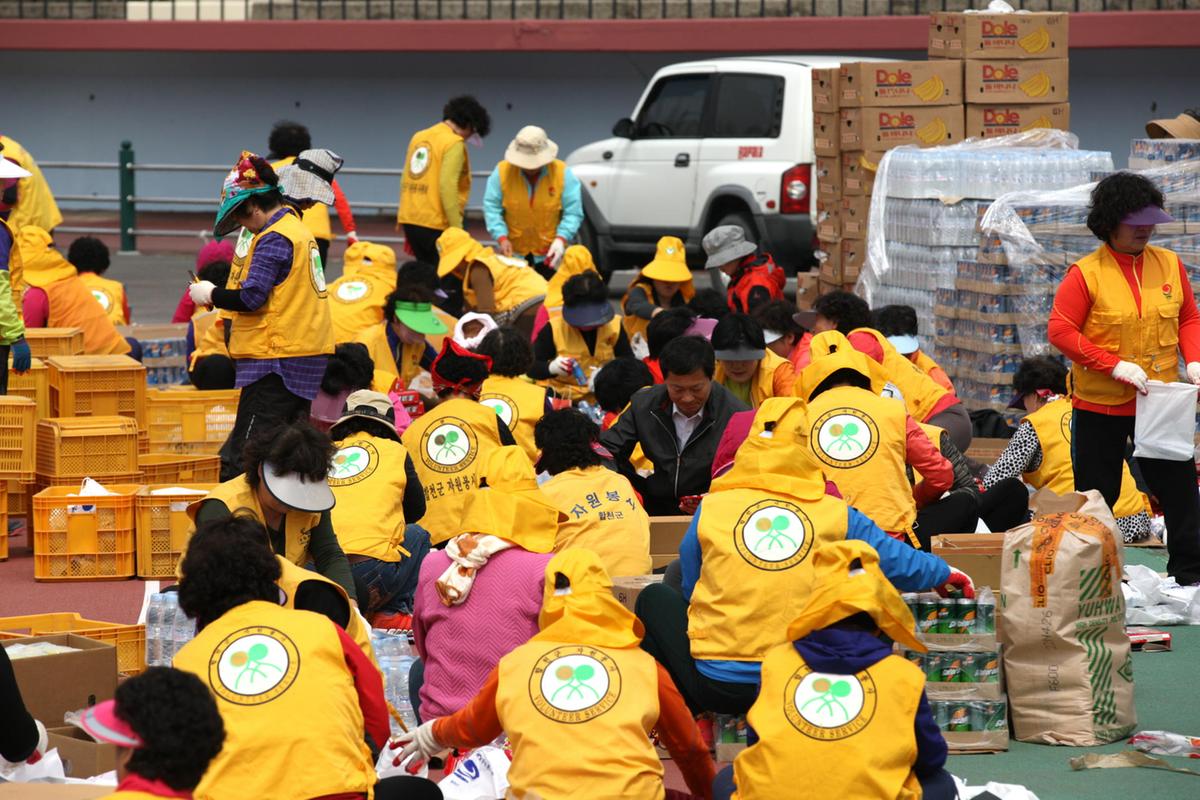 자원봉사협의회 마라톤봉사
