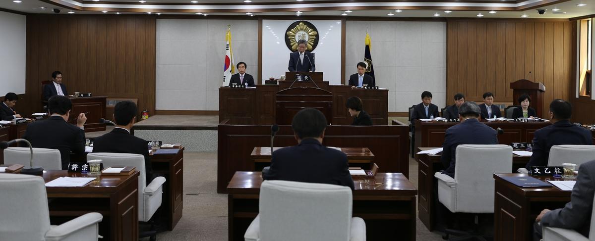 제184회 합천군의회임시회 제1차본회의