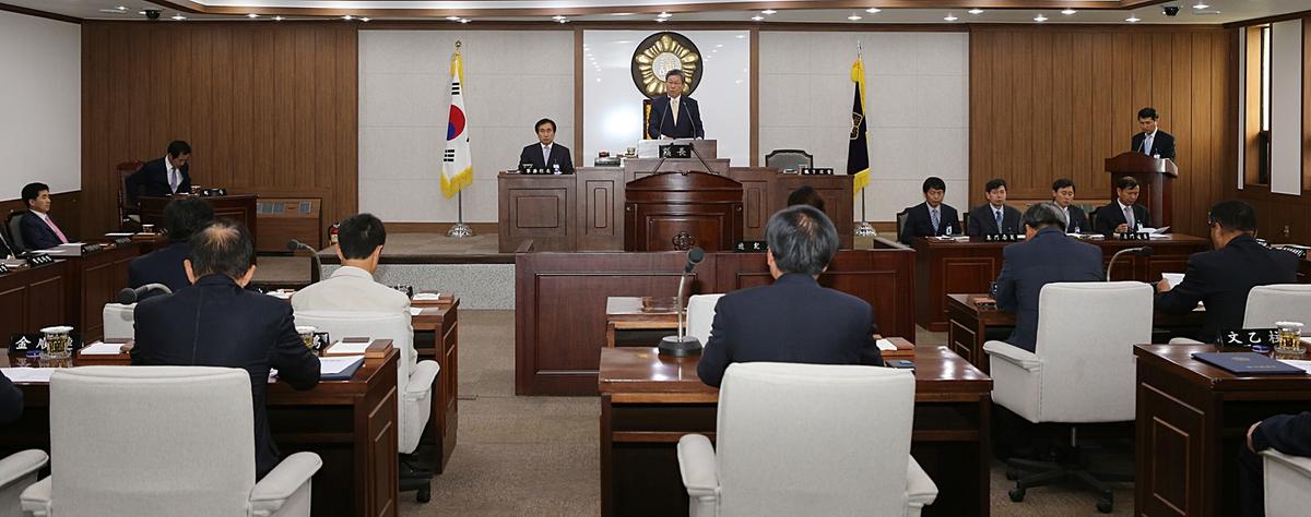 제185회 합천군의회 임시회 제1차본회의