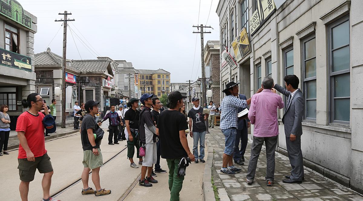 일본 몸값드라마 촬영