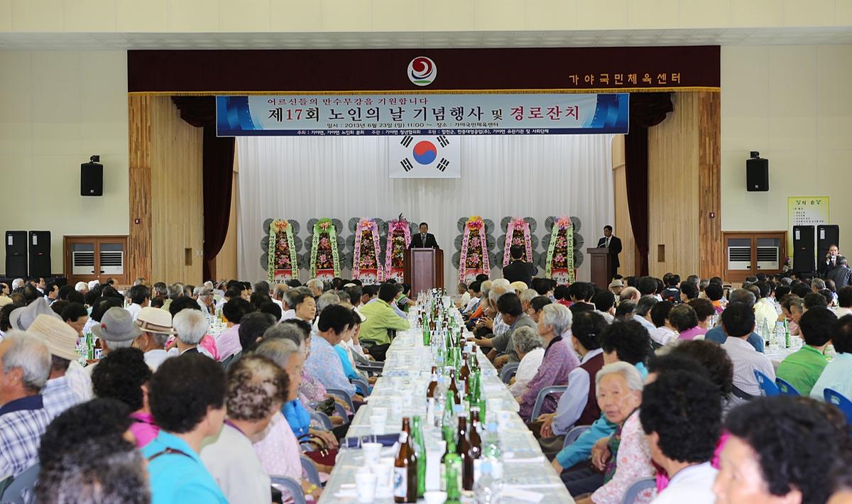 제17회 노인의날 기념 가야면 경로잔치