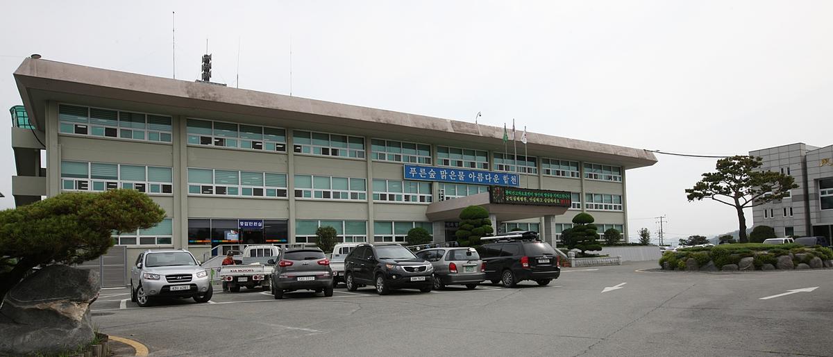합천군청 전경
