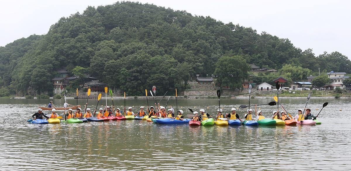 황강나루길카누학교