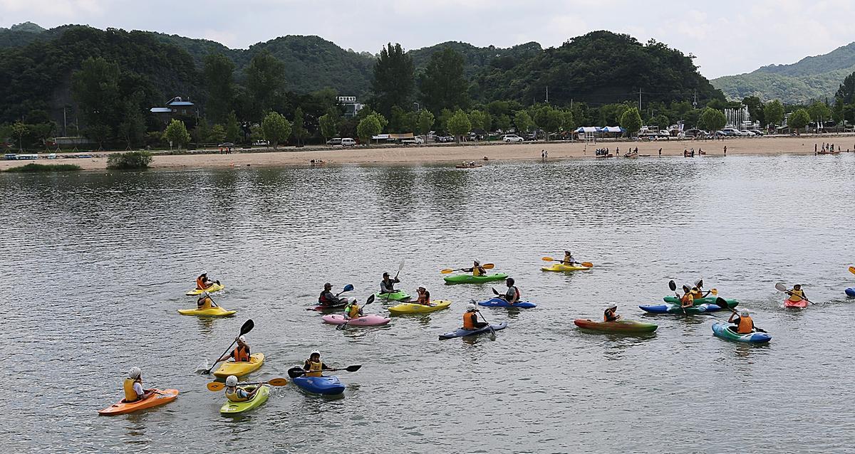 황강나루길카누학교