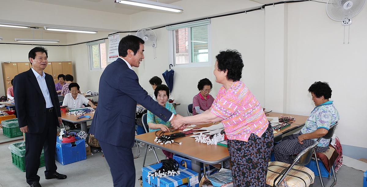 노인일자리 현장방문