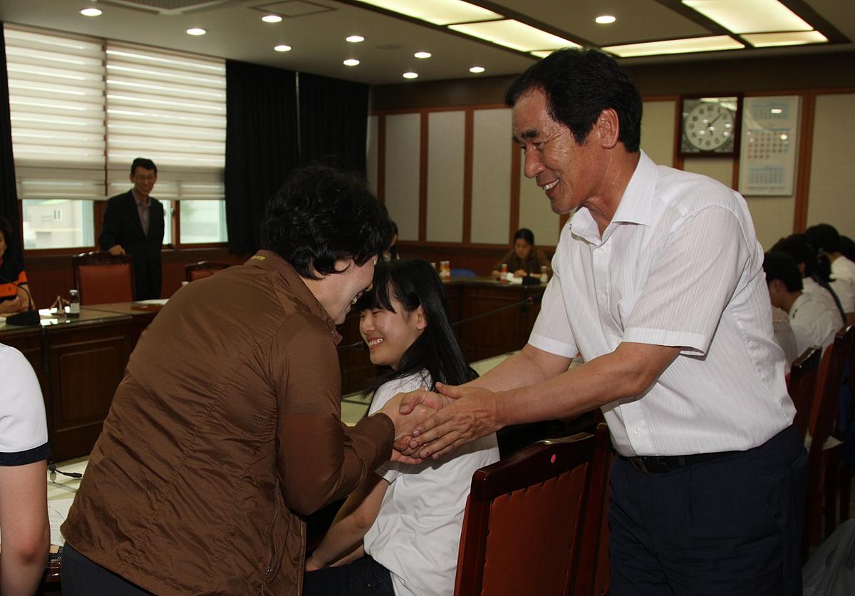 미국어학연수 참가자 간담회