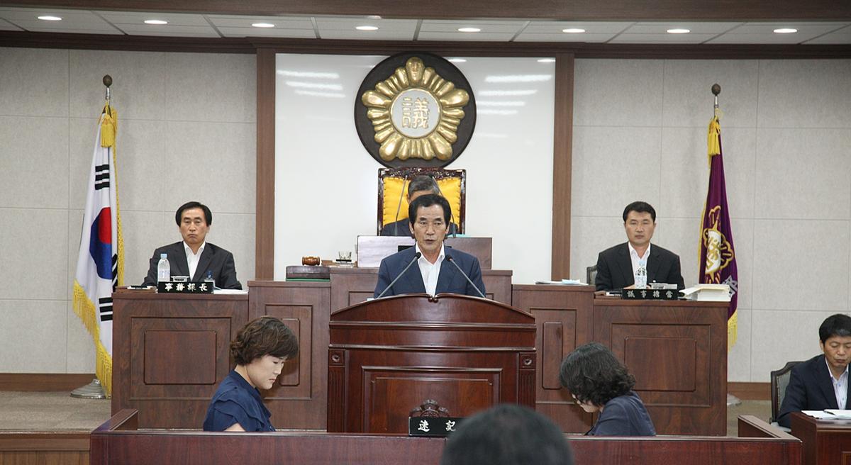 제186회 합천군의회 정례회 제2차본회의