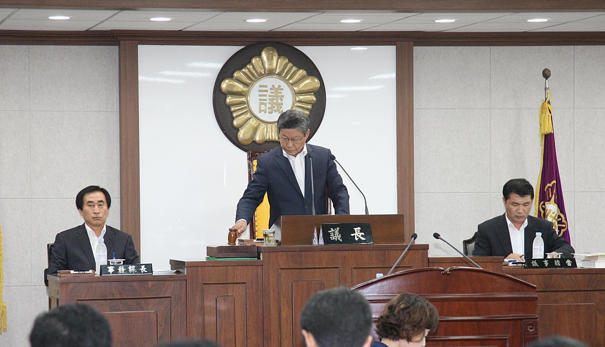 제186회 합천군의회 정례회 제2차본회의