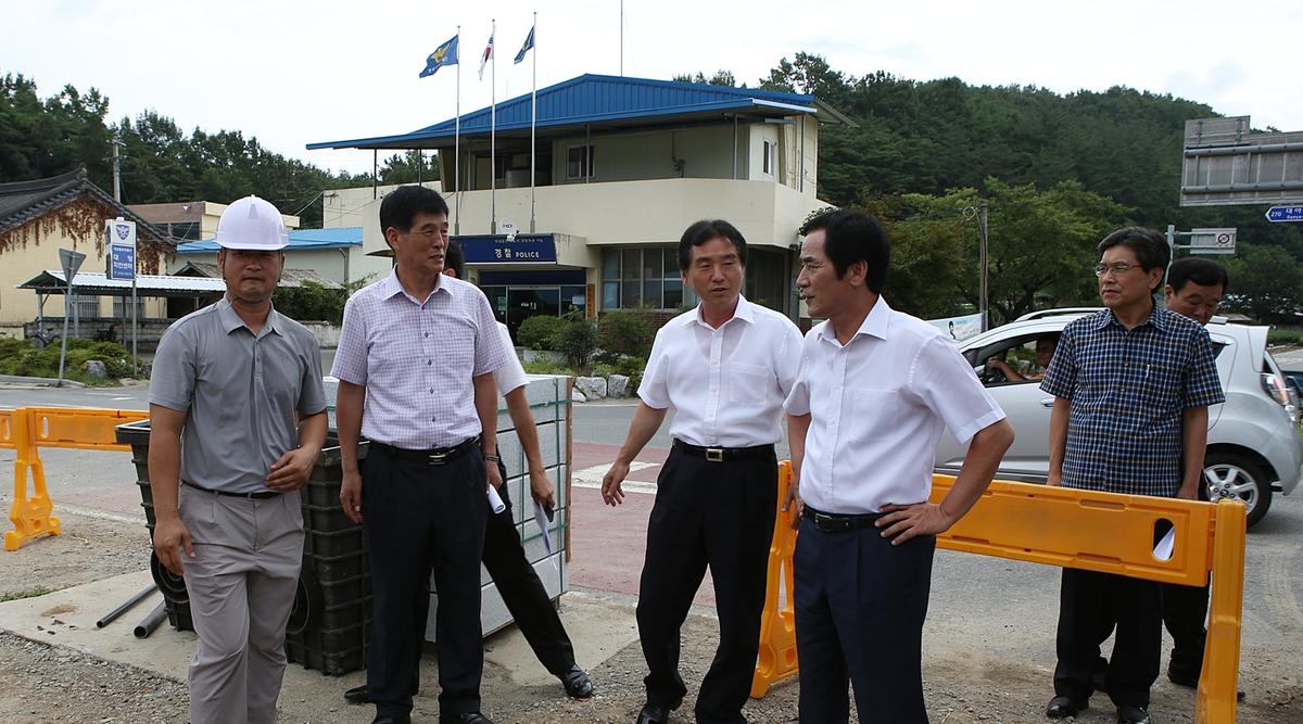 대양면 보건진료소 신축공사현장