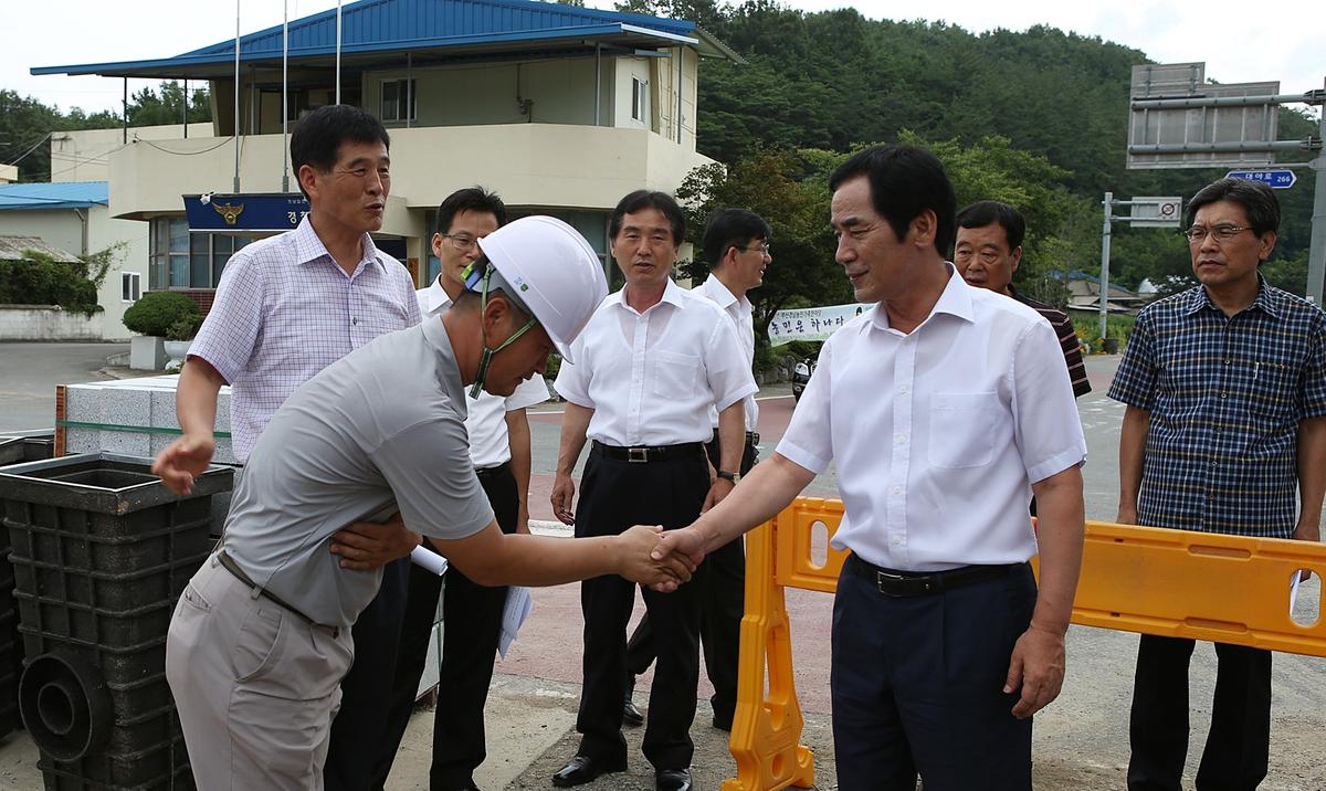 대양면 보건진료소 신축공사현장
