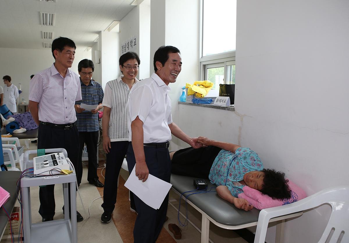 부산대학교 경남대학교 대양면 공동의료봉사