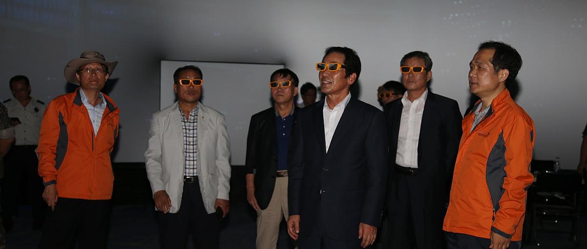 대장경 천년관 현장
