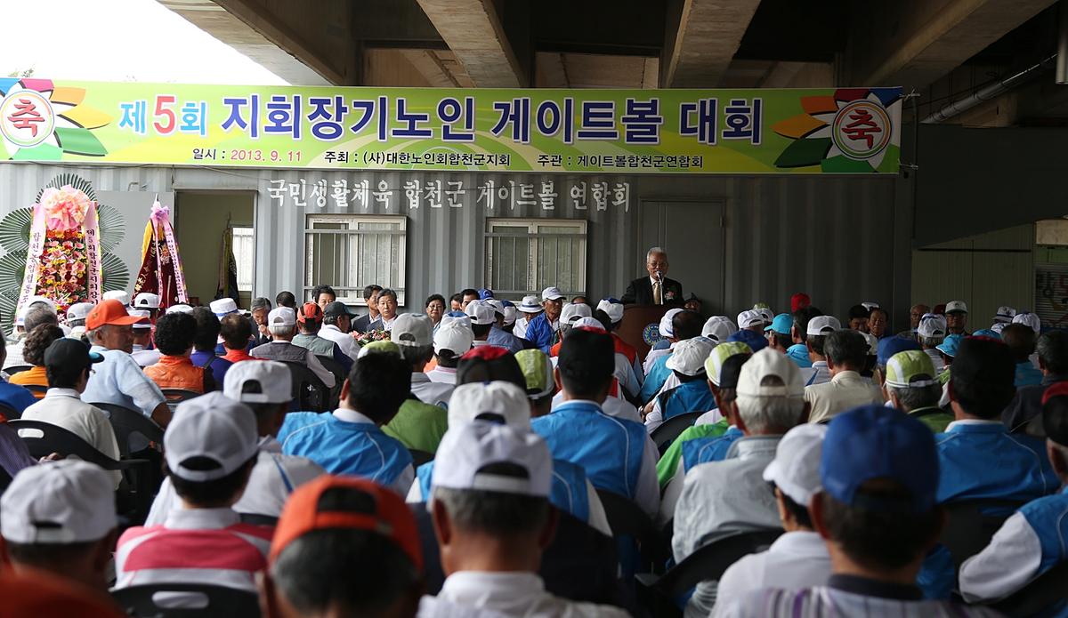 제5회 합천군지회장기 게이트볼대회