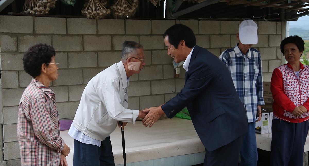 추석 절사회복지시설 위문