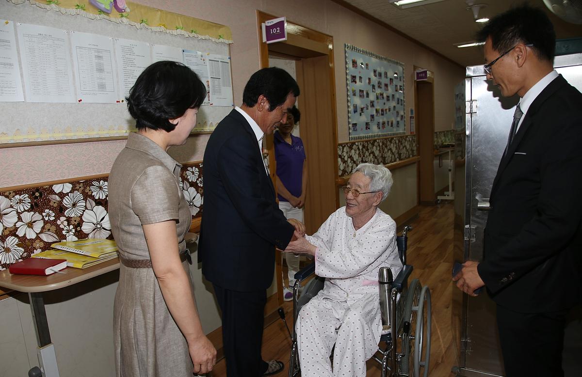 추석 절사회복지시설 위문
