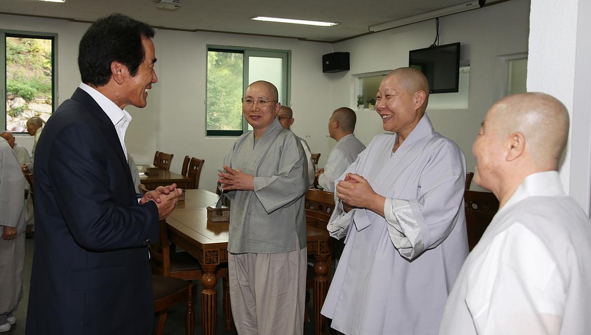 추석 절사회복지시설 위문