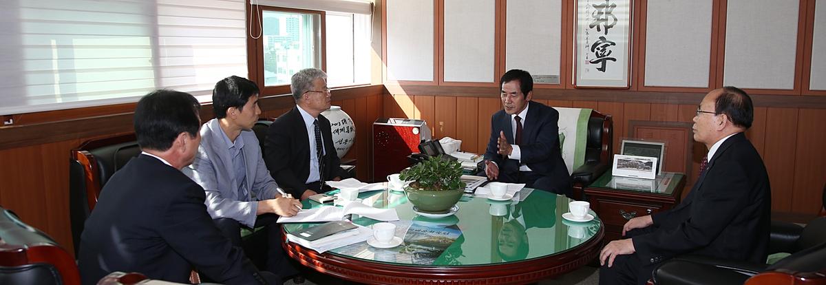 하창환군수 합천신문사 인터뷰