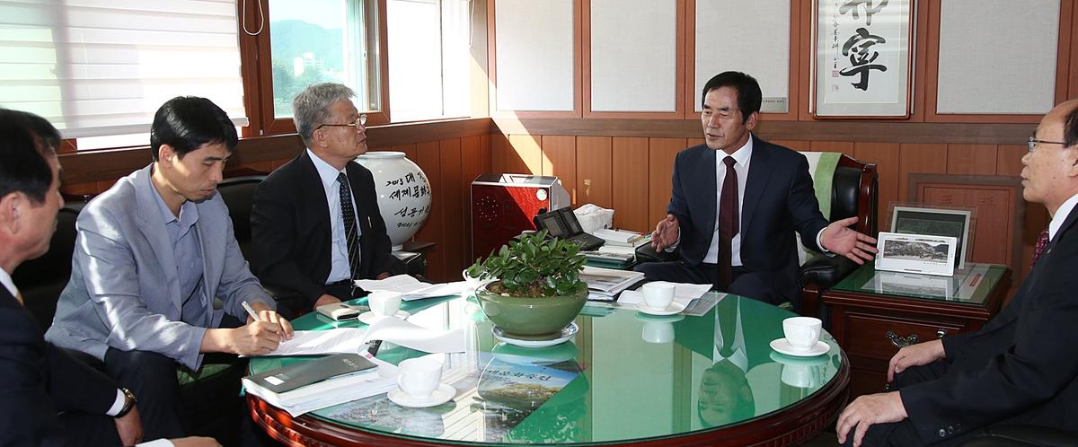 하창환군수 합천신문사 인터뷰