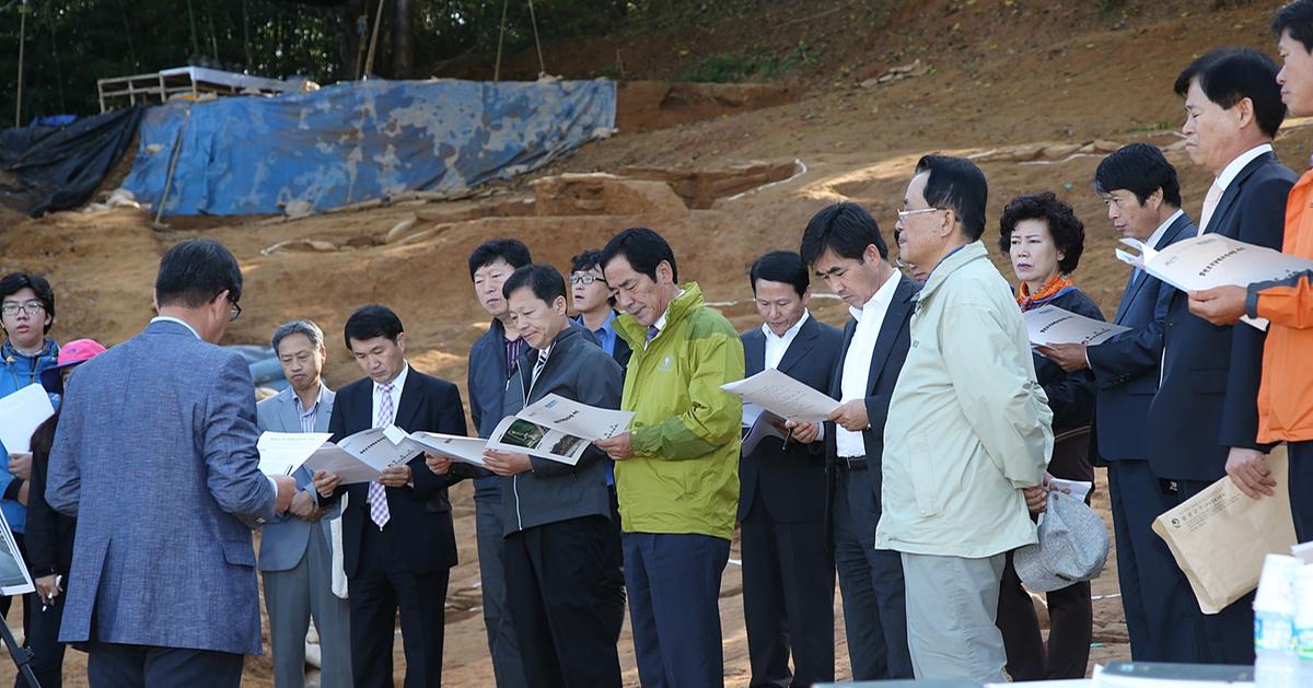호국조성문화재 발굴조사설명회