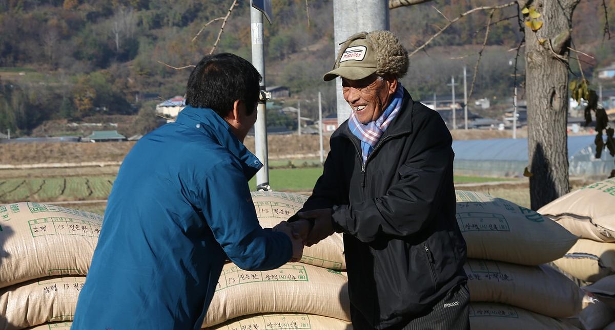 쌍책이책벼수매현장