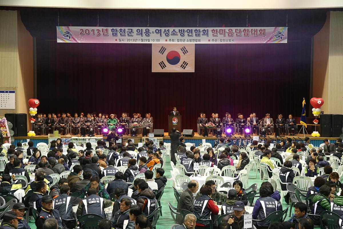의용소방대 한마음단합대회