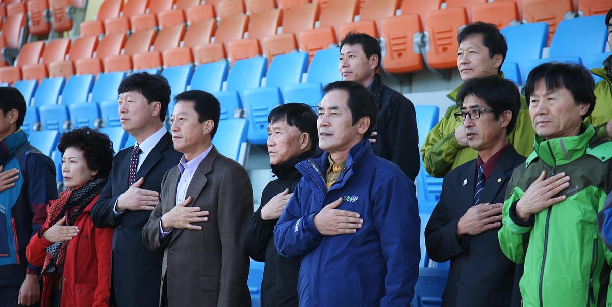 제19회 합천군수기 축구대회 개막식