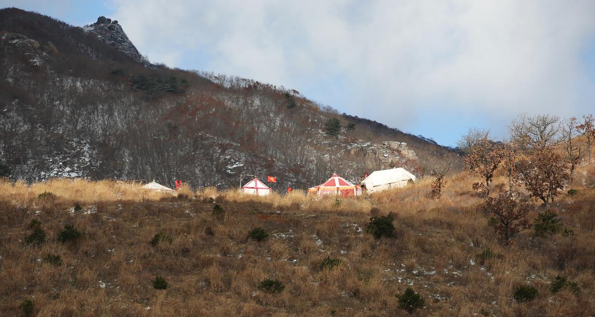 황매산 MBC기황후 드라마촬영