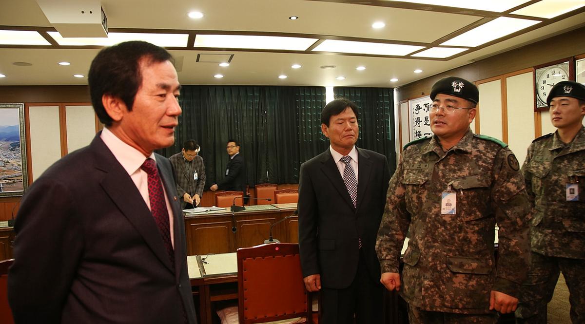 통합관련 관군경협약식