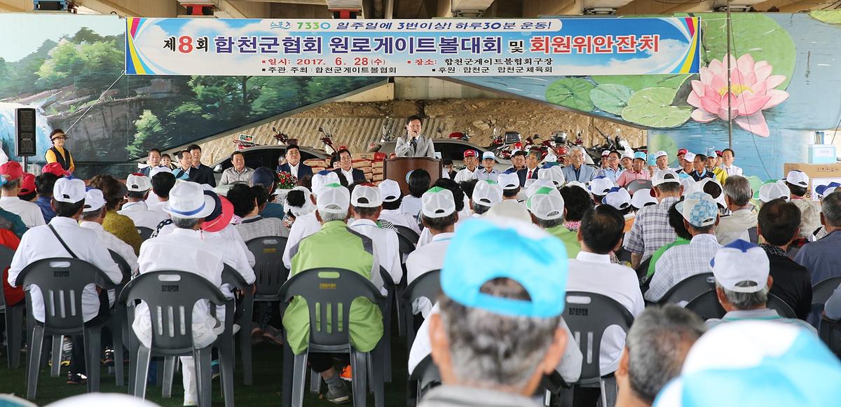 합천군게이트볼연합회원로게이트볼대회