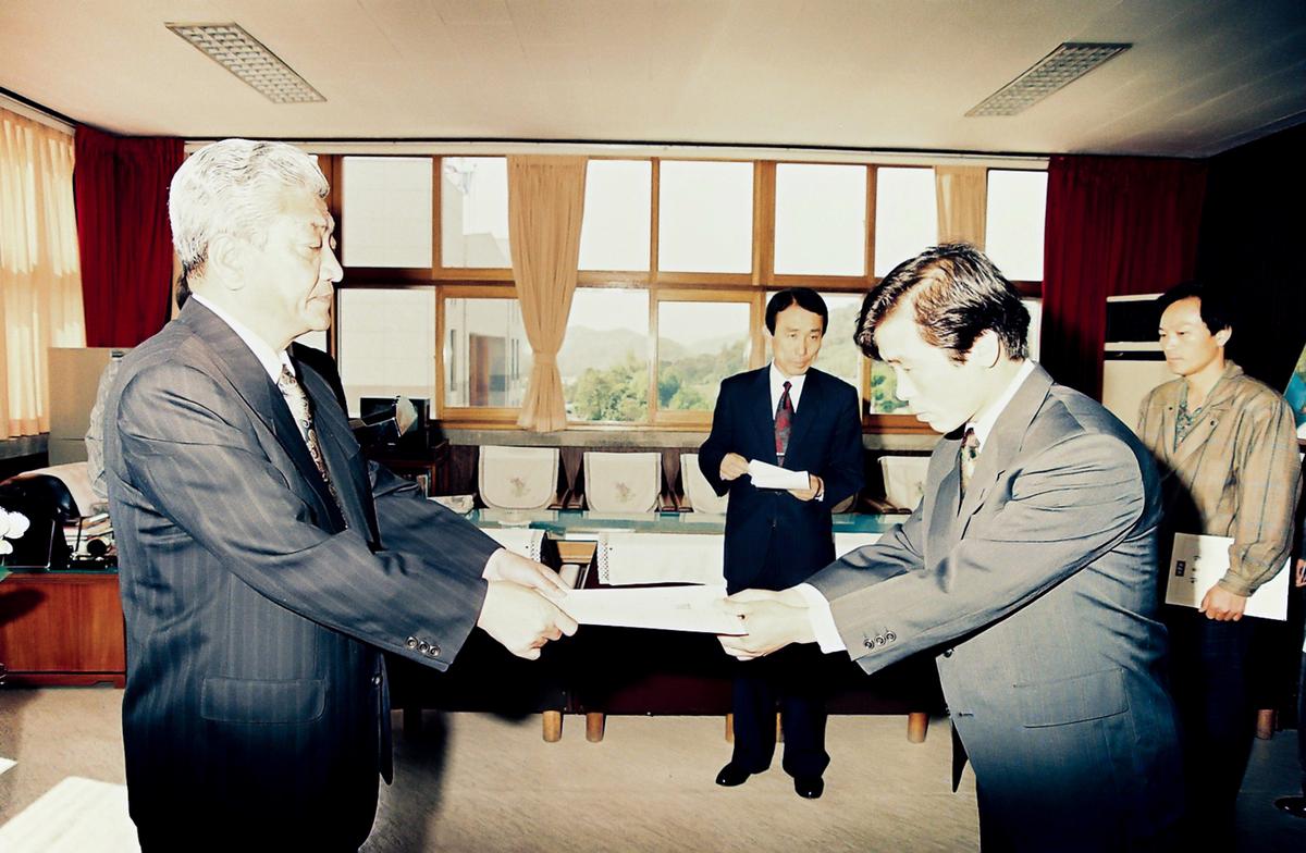 수여식