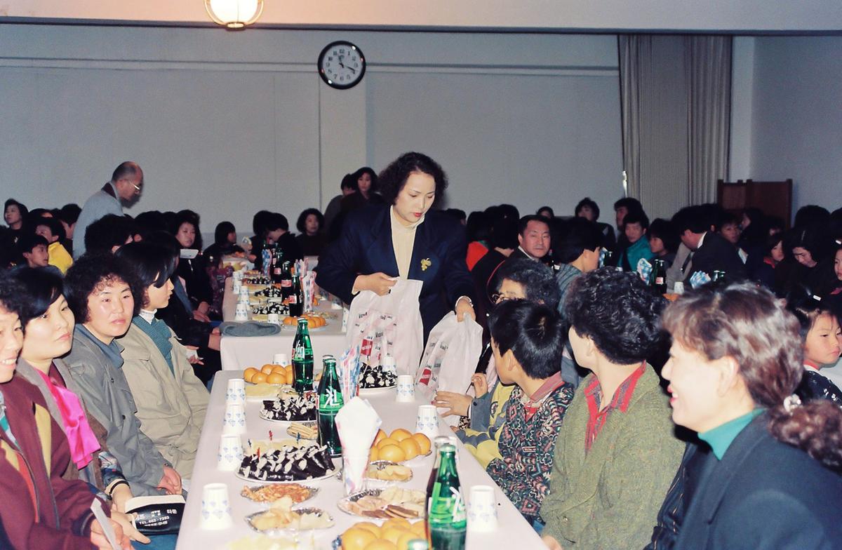 모자가정결연식 및 위안회