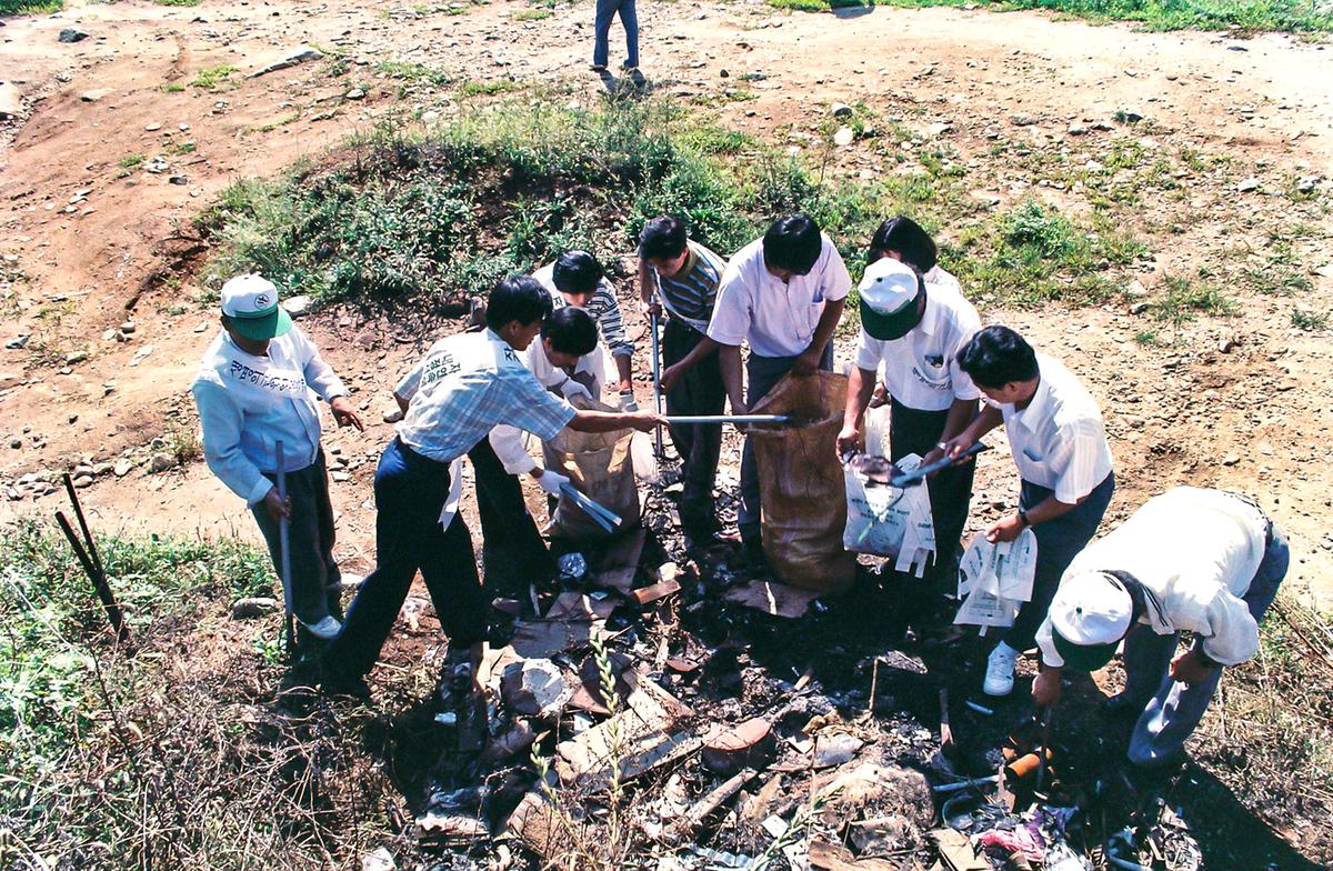 합천 다목적댐 저수지 대청결 운동