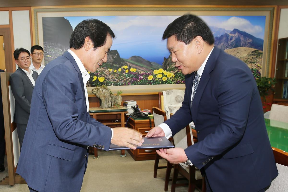 박충규부군수취임