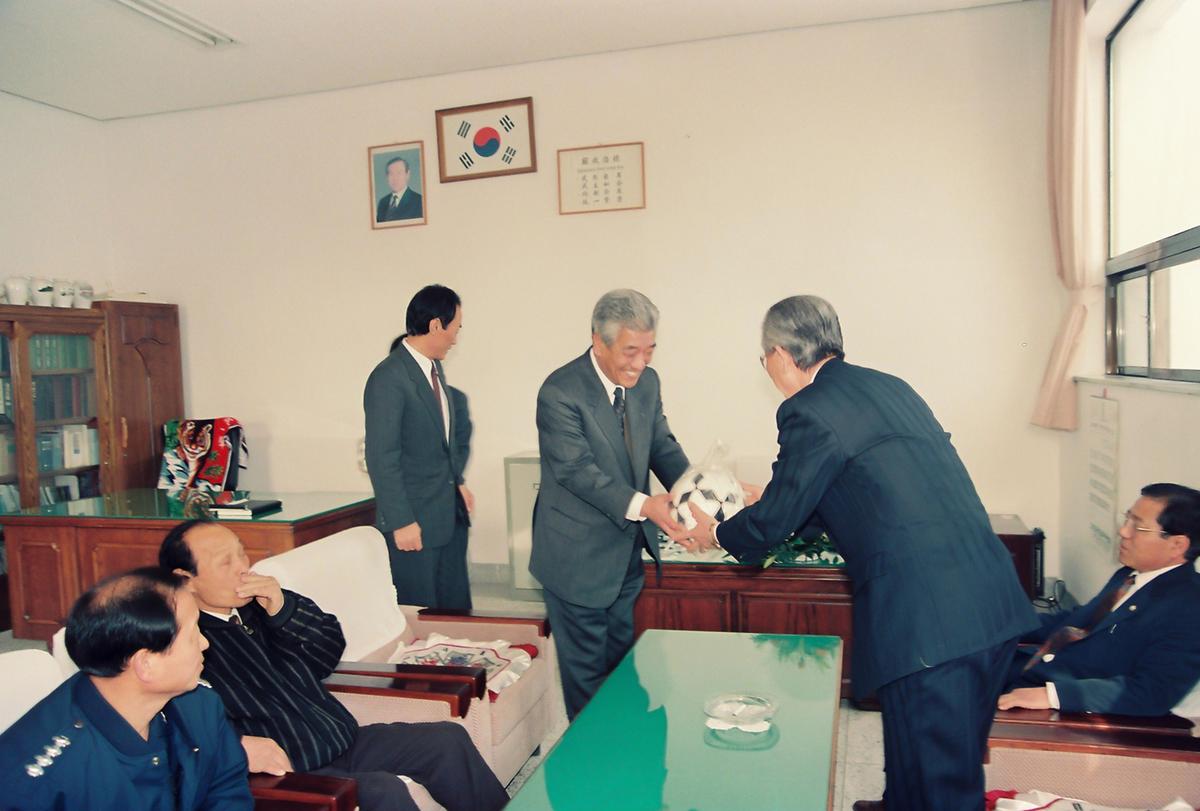 김한배 군수초청간담회