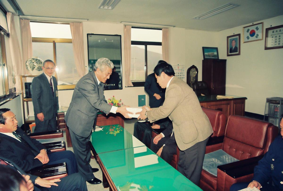 김한배 군수초청간담회