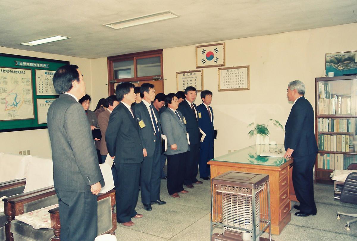 김한배 군수초청간담회