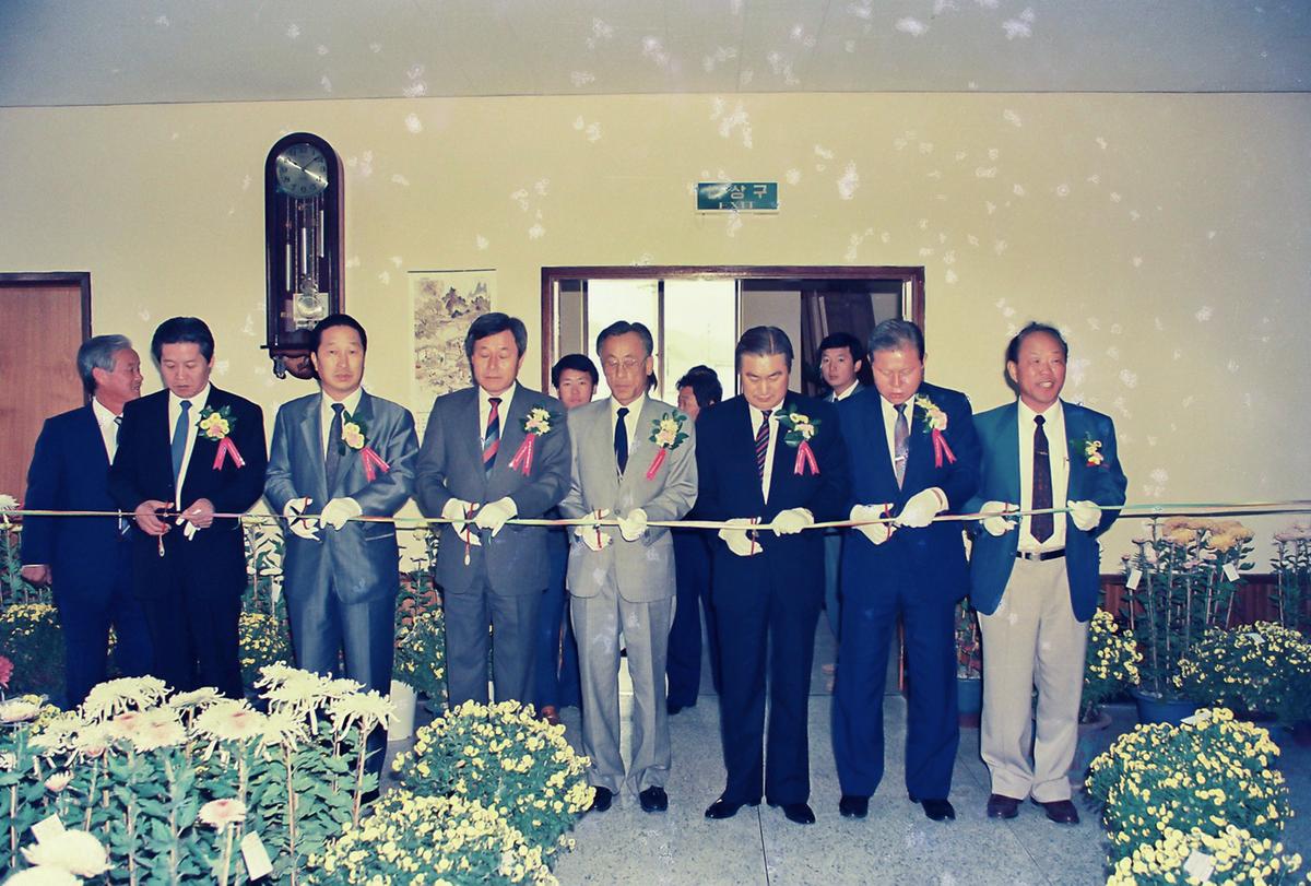 합천종합고등학교 국화전시회