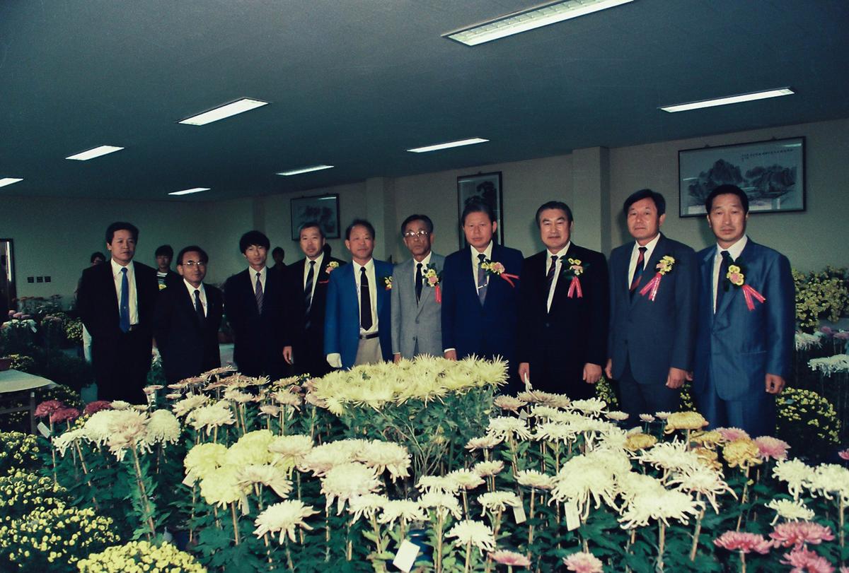 합천종합고등학교 국화전시회