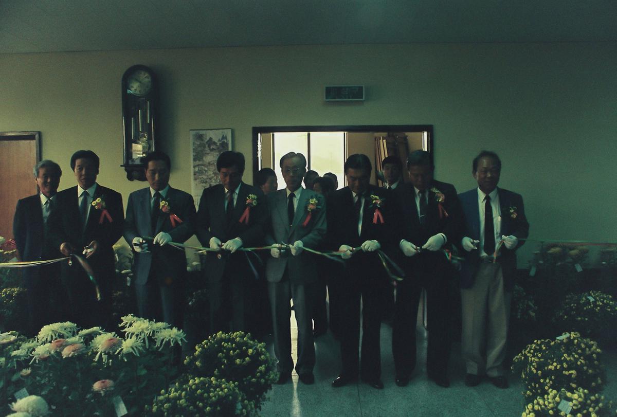 합천종합고등학교 국화전시회