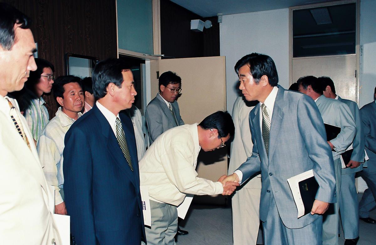 제33대 박완수군수 이임식