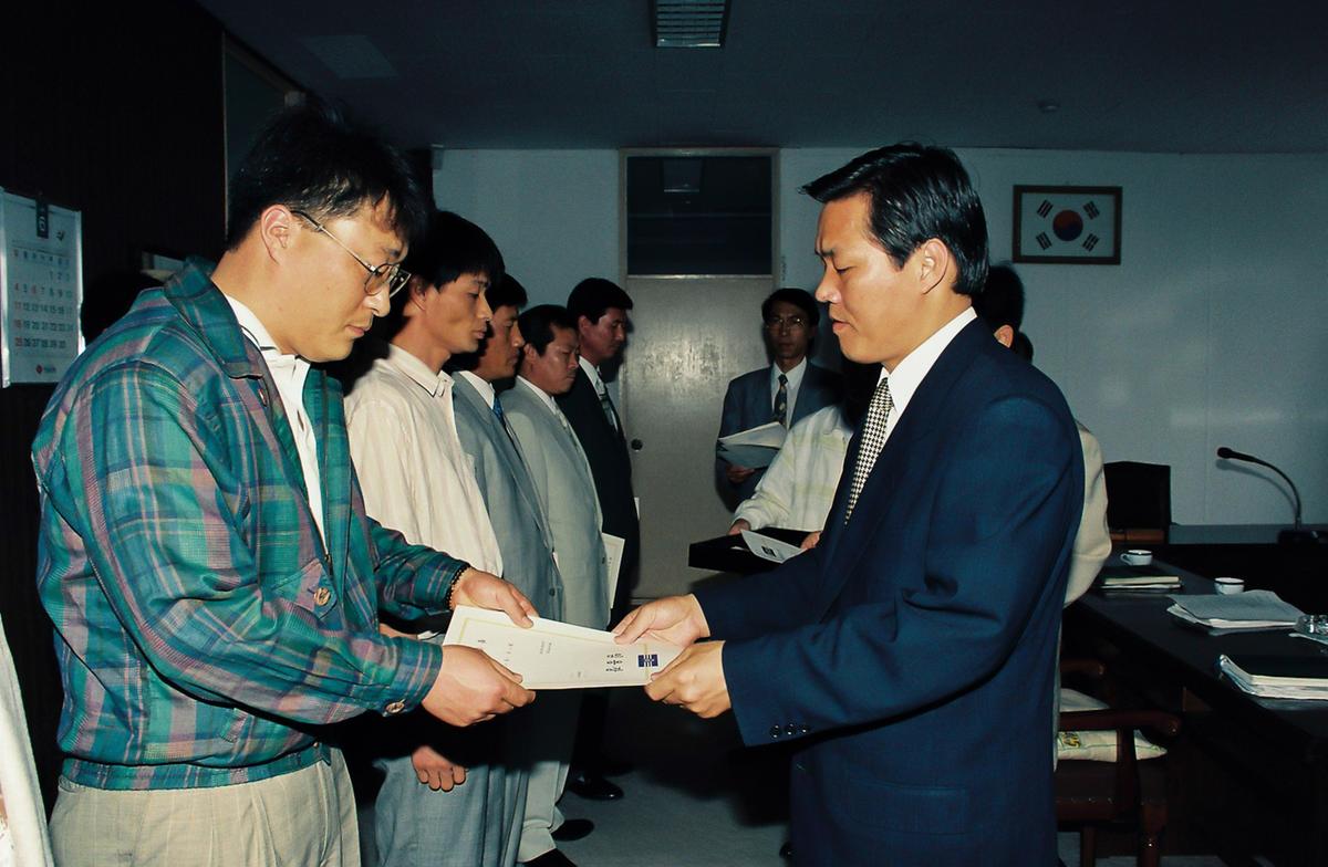 제33대 박완수군수 이임식