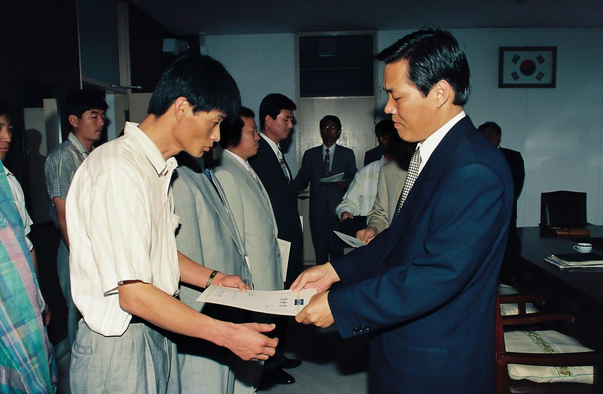 제33대 박완수군수 이임식