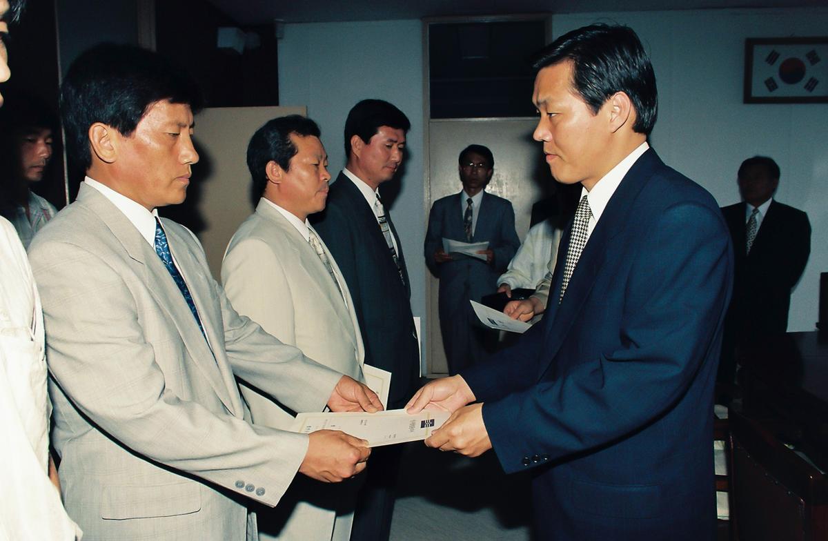 제33대 박완수군수 이임식