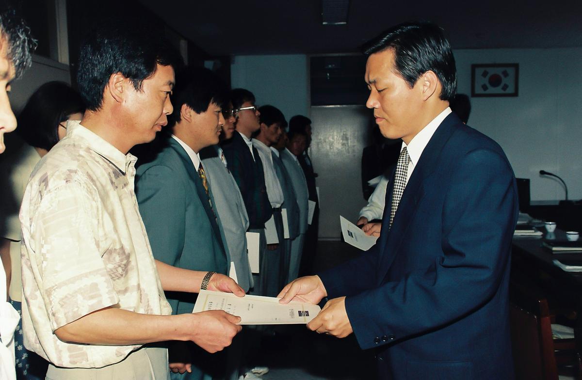 제33대 박완수군수 이임식