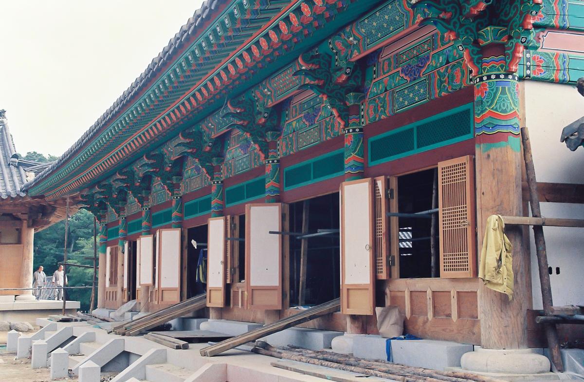 해인사 구광루 단청문양모사