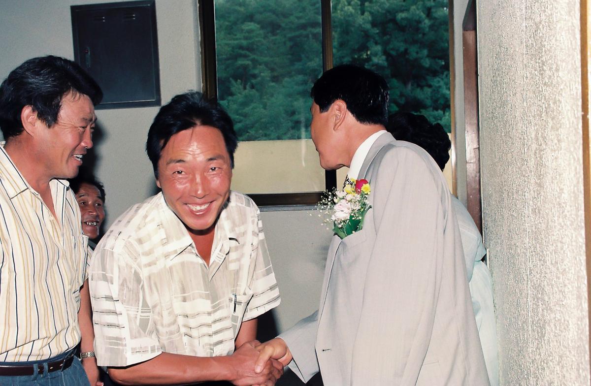 김대중 대양면장 퇴임식